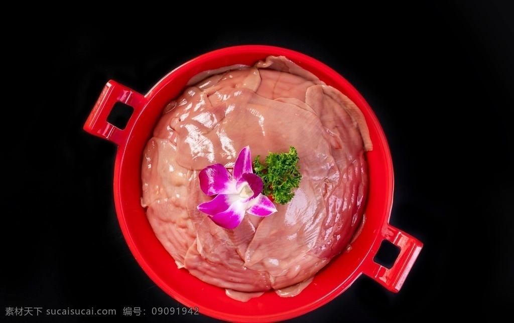鲜切腰片图片 腰花 腰片 鲜腰片 大刀腰片 火爆腰花 餐饮美食 传统美食