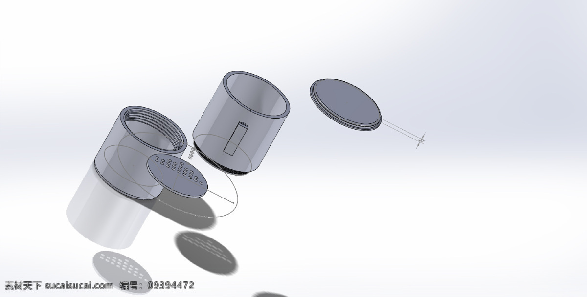 谷物 滤波器 3d模型素材 3d打印模型