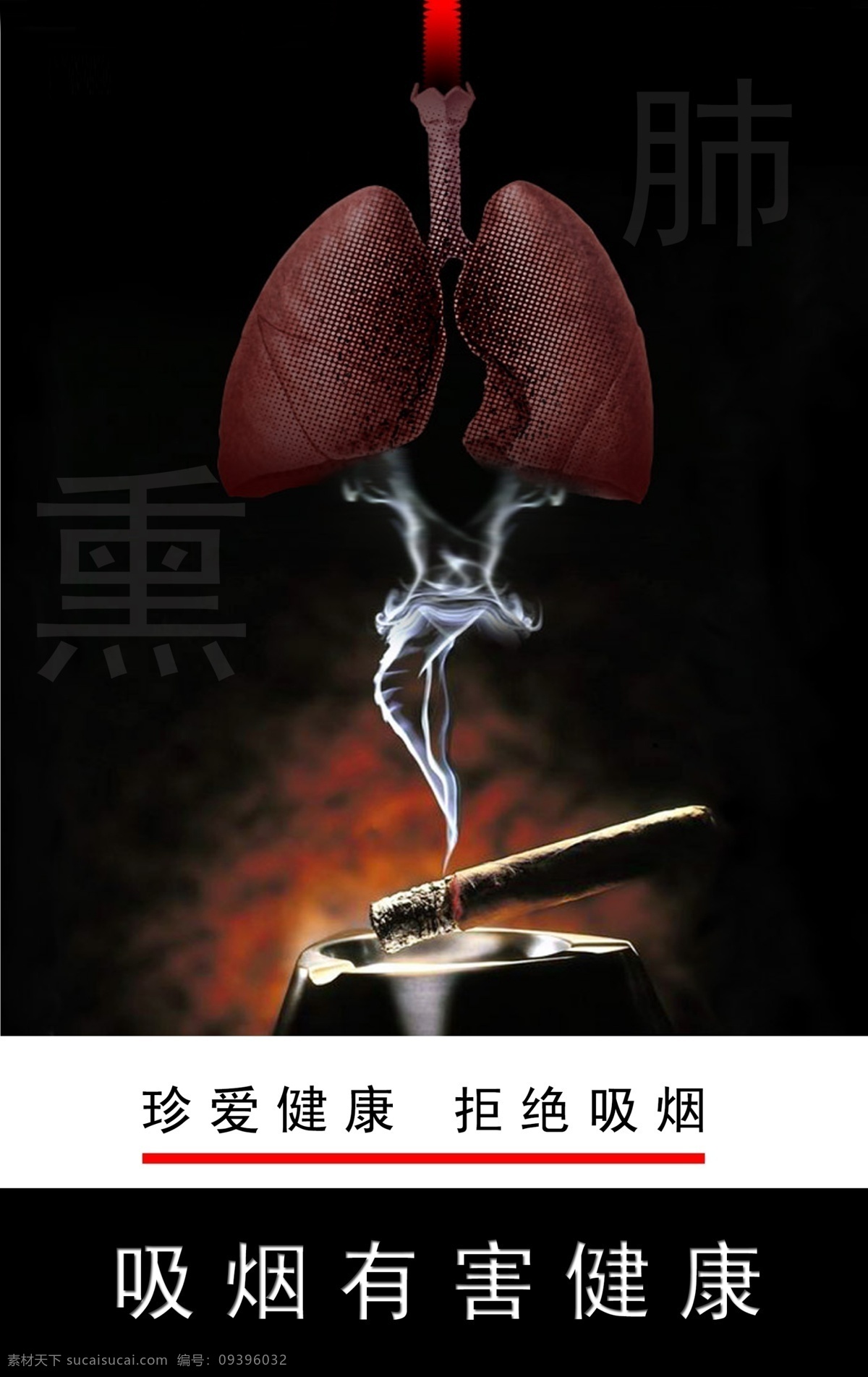 吸烟 有害 健康 肺部 禁烟海报 禁止吸烟 拒绝吸烟 吸烟有害 珍爱健康 吸烟肺部 其他海报设计
