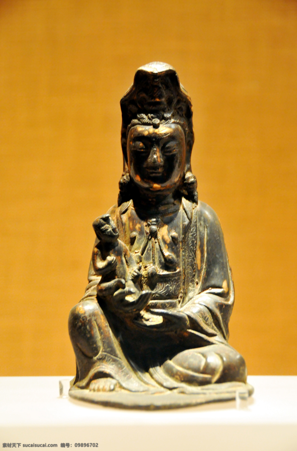 佛教 佛像 文化艺术 宗教 宗教信仰 铜 送子观音 菩萨 明代 造像 馆藏 宗教文化 首都博物馆