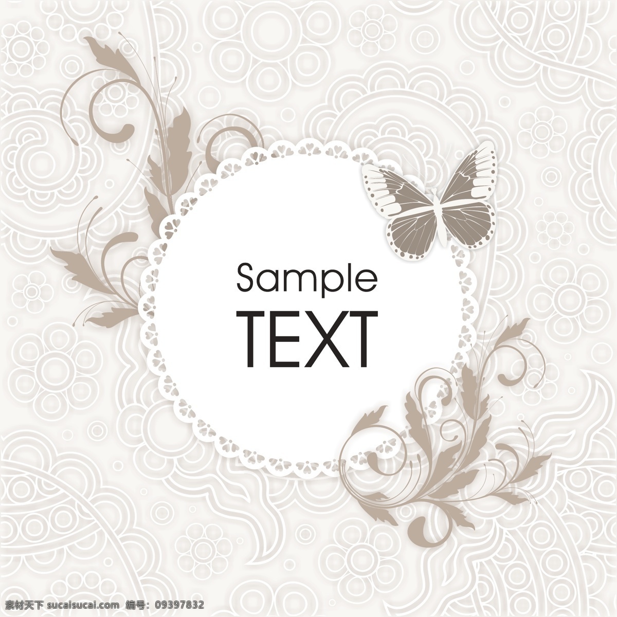 蝴蝶 纹样 背景 标签 底纹 花纹 矢量素材