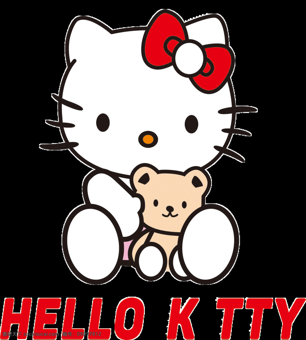kt猫 hello kitt 透明kt猫 猫咪 可爱 动漫动画 动漫人物