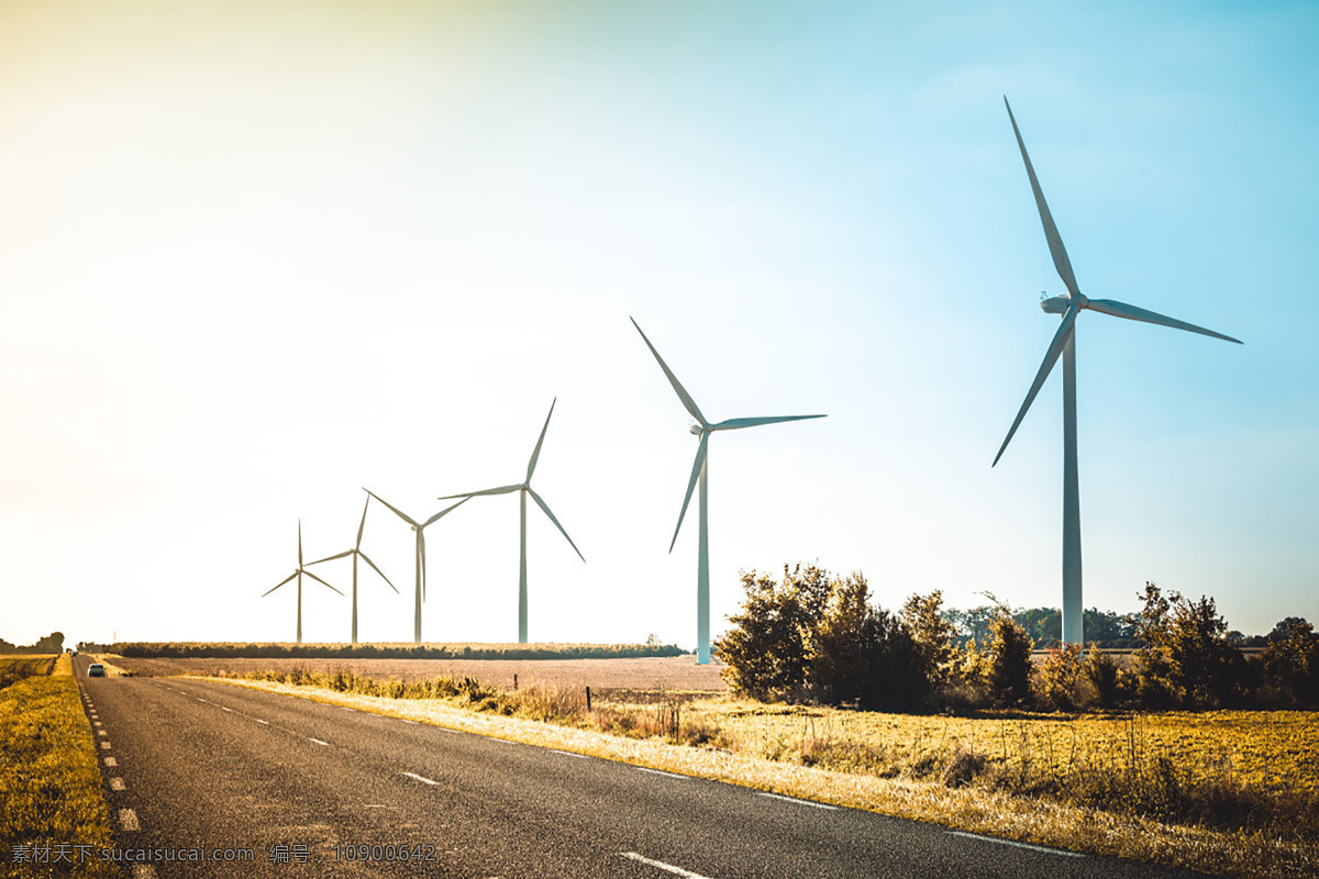 电力风车 风车 风力发电 新能源设备 发电设备 电网 风车发电