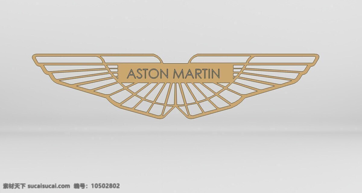 阿斯顿 马丁 标志 汽车 运动 3d模型素材 其他3d模型
