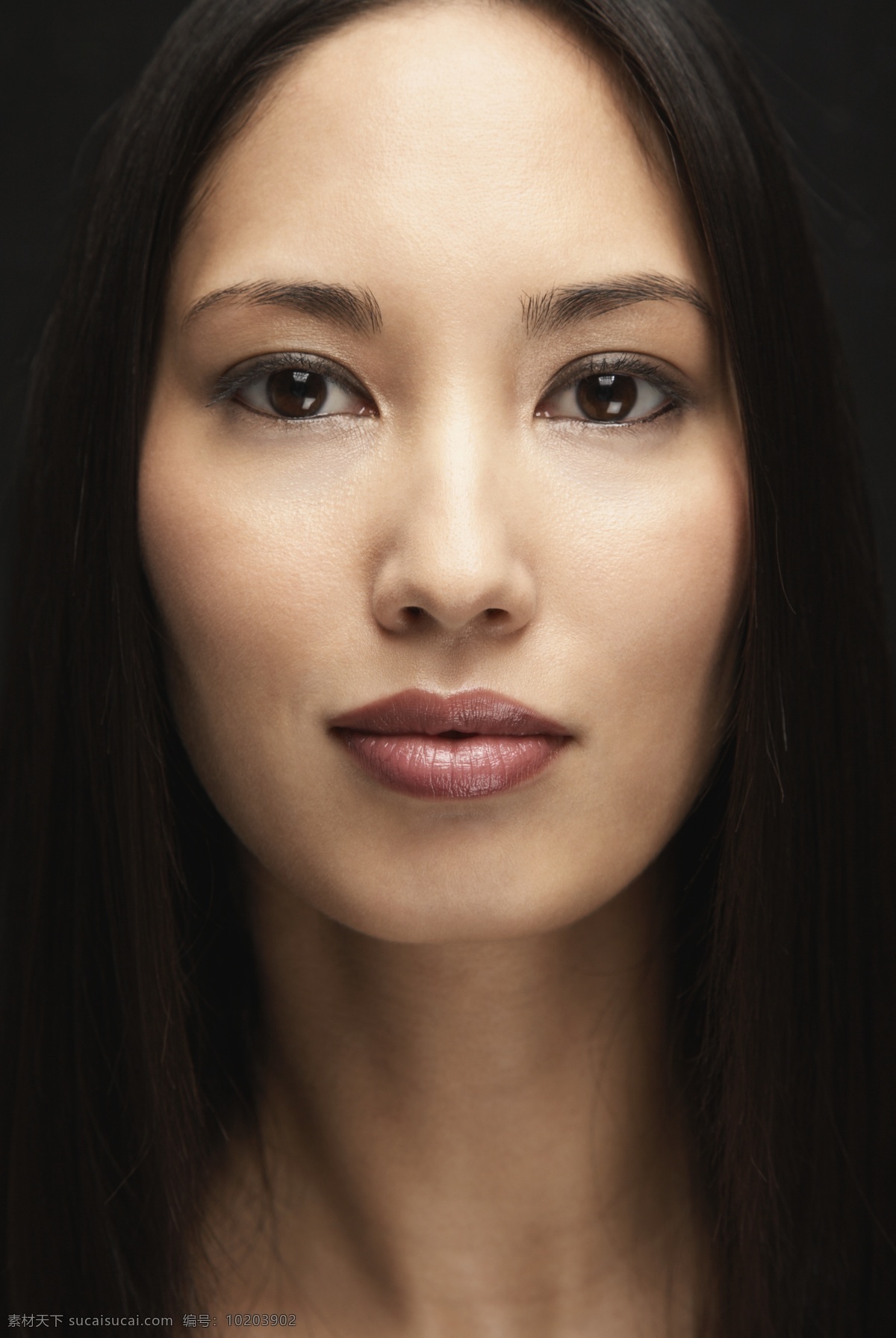化妆 美女 脸部 特写 人物 女人 开心 微笑 脸部特写 五官 面容 长发 美容 人物图库 高清图片 美女图片 人物图片