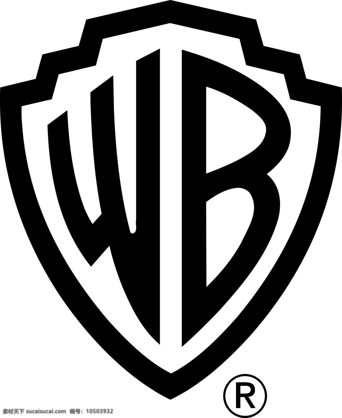 华纳 华纳兄弟 兄弟 兄弟的标志 标志 公司 矢量 logo 音乐 帕克兄弟标志 黑色