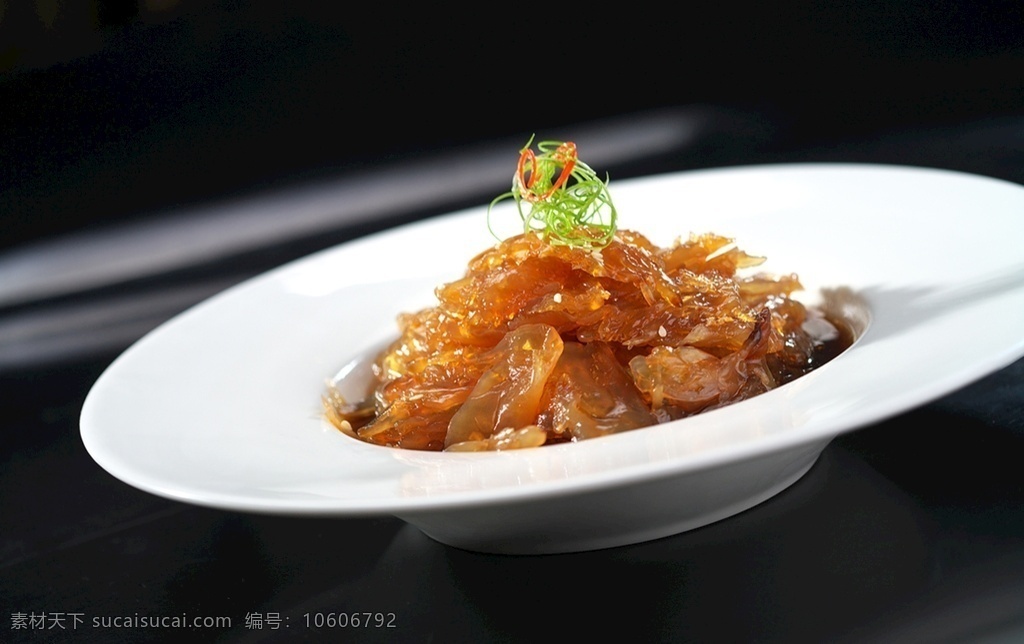 老醋海蜇头 酱麻油海蜇头 陈醋海蜇 海蜇 餐饮美食 传统美食