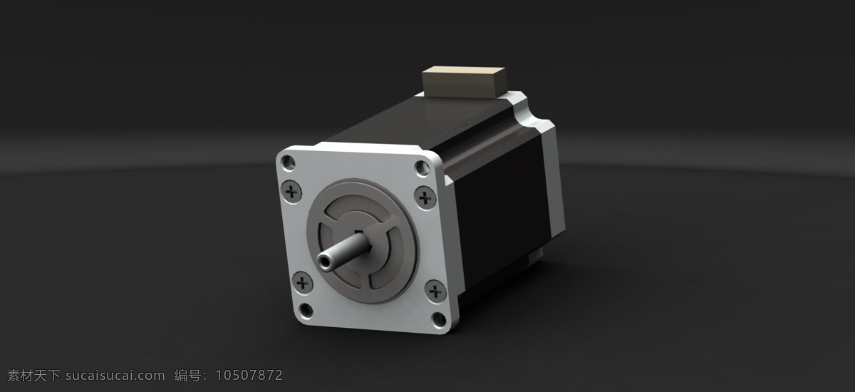 步进电机 三洋 电气 机械设计 3d模型素材 其他3d模型
