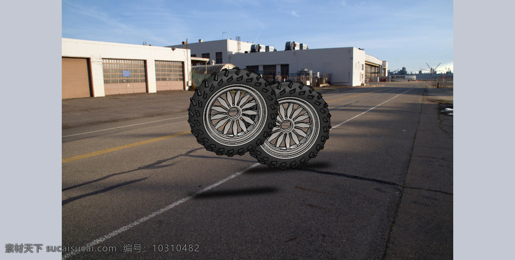 污垢 自行车 轮胎 轮辋 3d模型素材 其他3d模型