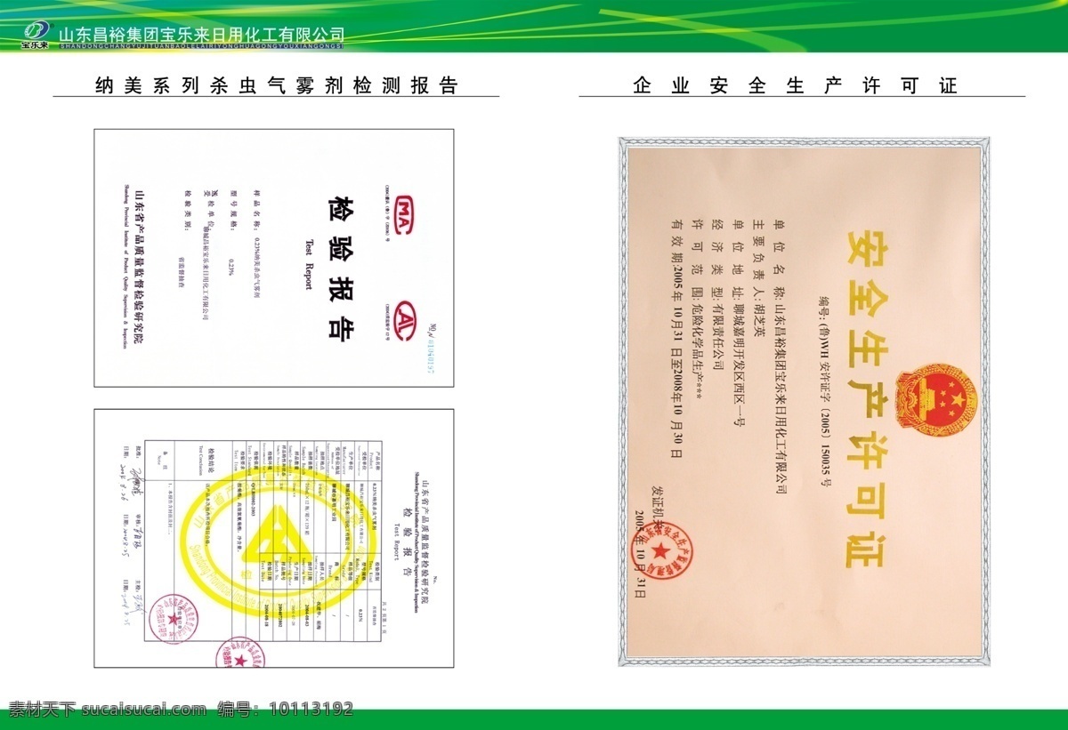 日用品 化工 公司 画册设计 内芯 模版下载 检验报告 底纹 化工公司 画册 广告设计模板 源文件