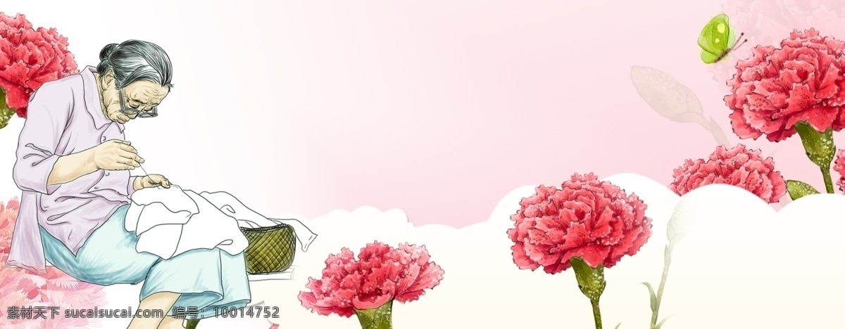 母亲节 粉色 感恩节 浪漫 背景 情人节 玫瑰 花瓣 文艺 电商 banner 淘宝