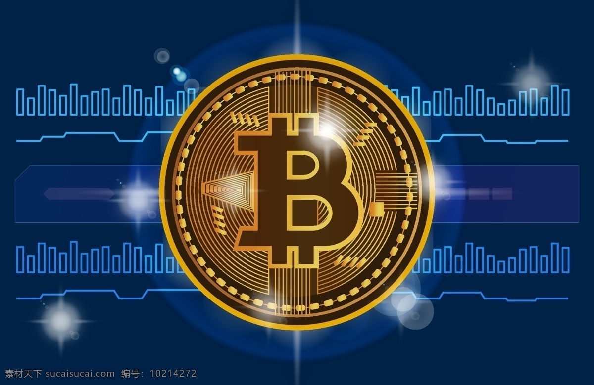 手绘卡通抽象比特币插画设计AI素材图片下载-素材编号10214272-素材天下图库