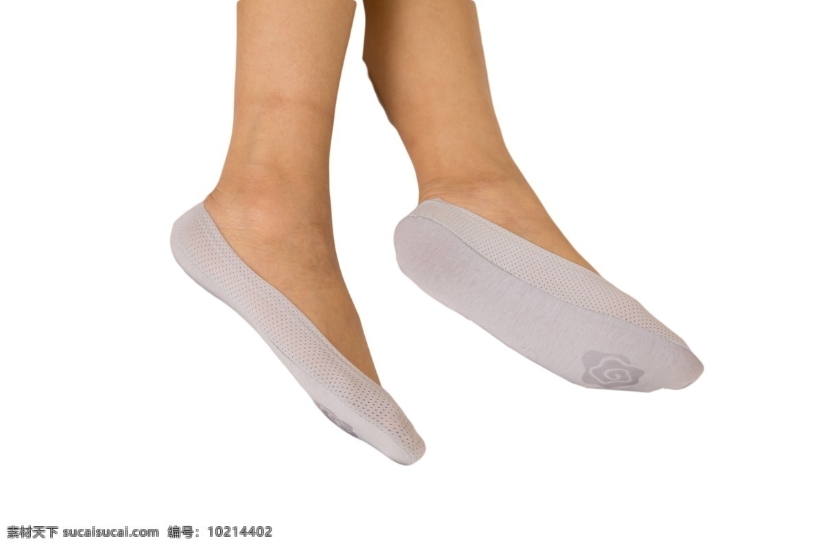 时尚 夏天 袜子 实用 防脱防过敏棉 网眼透气 防滑浅口 夏季 女袜 短袜 船袜 贴条 隐形