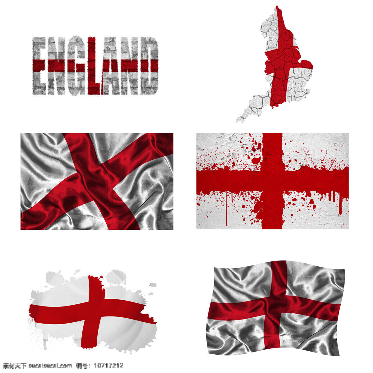 英格兰 地图 国旗 英格兰国旗 旗帜 国旗图案 其他类别 生活百科 白色