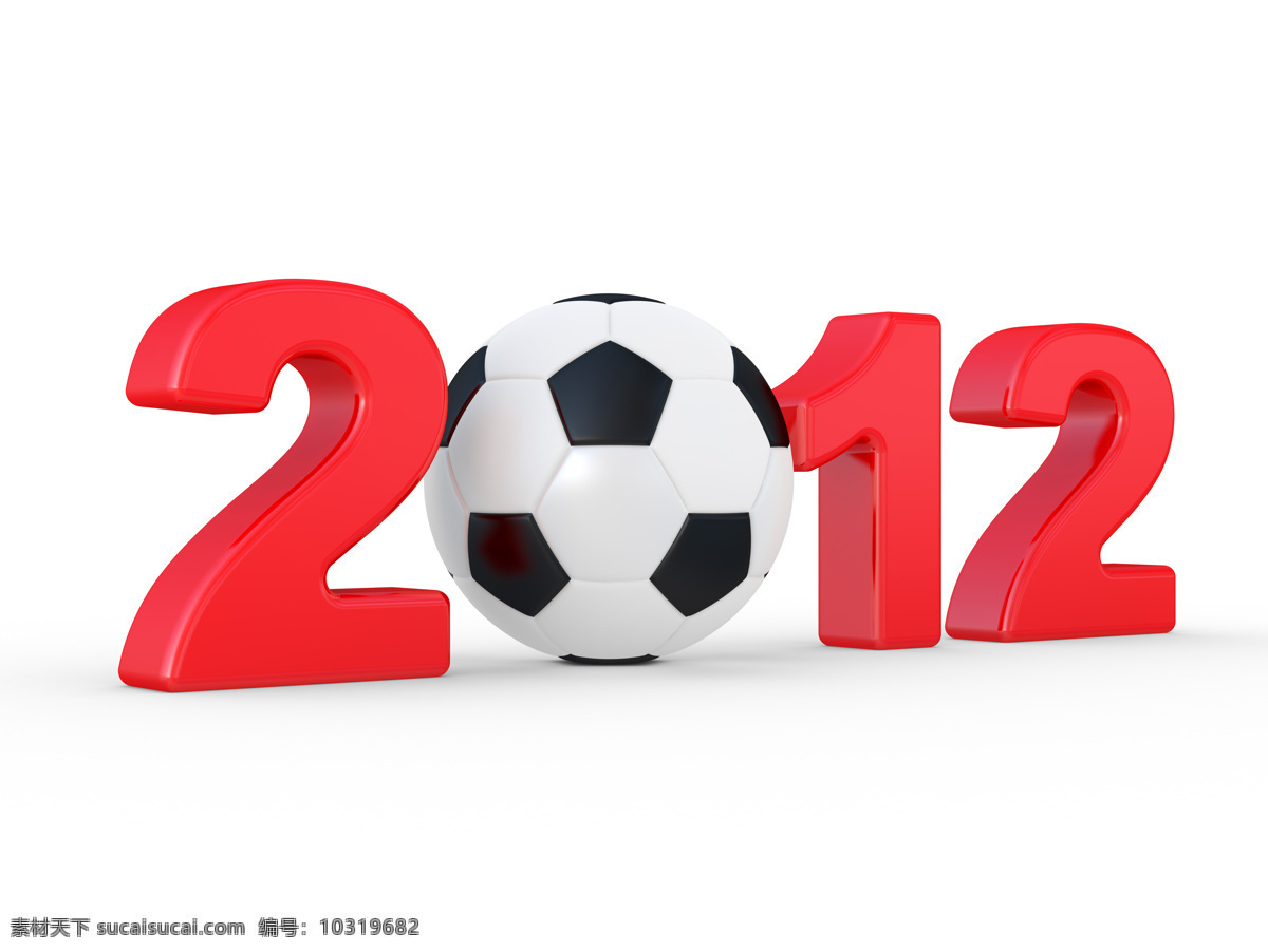 2012 立体 字 立体字 字体 字体设计 欧洲 欧洲杯 足球 足球素材 摄影图库 体育运动 生活百科