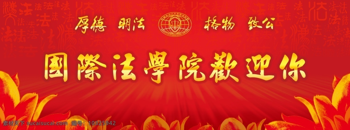 开学典礼 欢迎您 国际 法学院 欢迎 玉兰花 玉兰 花儿 开花 盛开的花 法 毕业 迎新 招生 学校欢迎你 红色背景 会议背景 广告设计模板 源文件