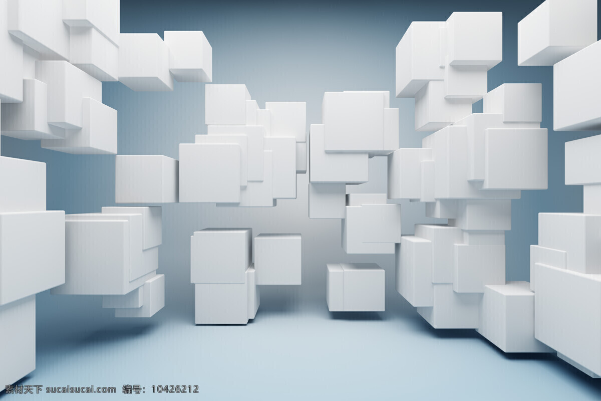 动态 立方体 高清 3d 背景 雕塑 动感 方形 高清图片 立体 正方体 质感 decoder