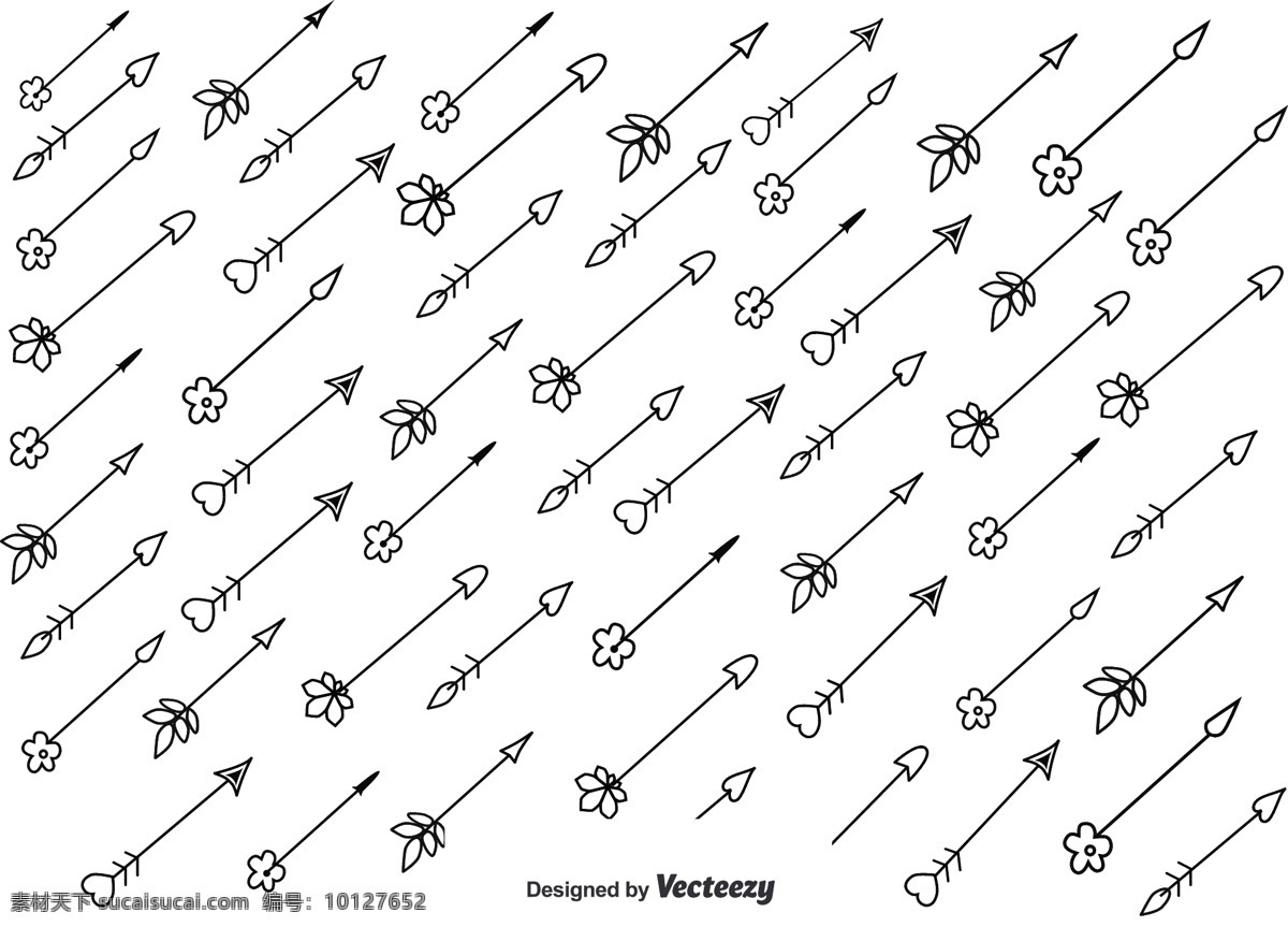 爱 花 素描 箭头 矢量 叶 分离 得出 复古 婚礼 饰品 卡 涂鸦 可爱 装饰 隔断 绘图 情人节与 x27 节 情人节 背景 下 情人节壁纸 箭头背景 箭头图案 黑色箭头 黑色 白色 箭 心artow