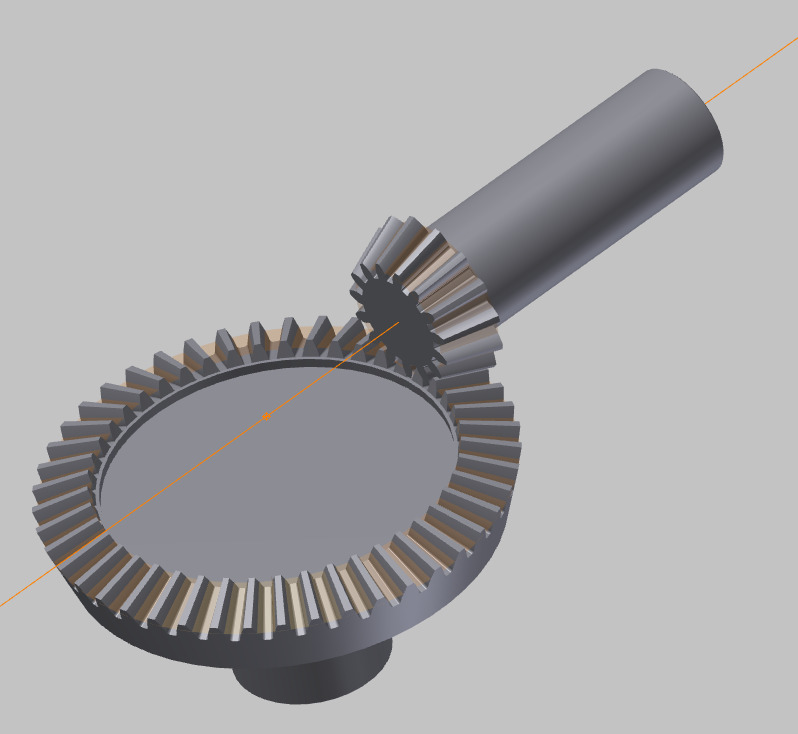 锥齿轮 dp3 齿轮 小 发明家 锥 渐开线 autodesk 3d模型素材 建筑模型