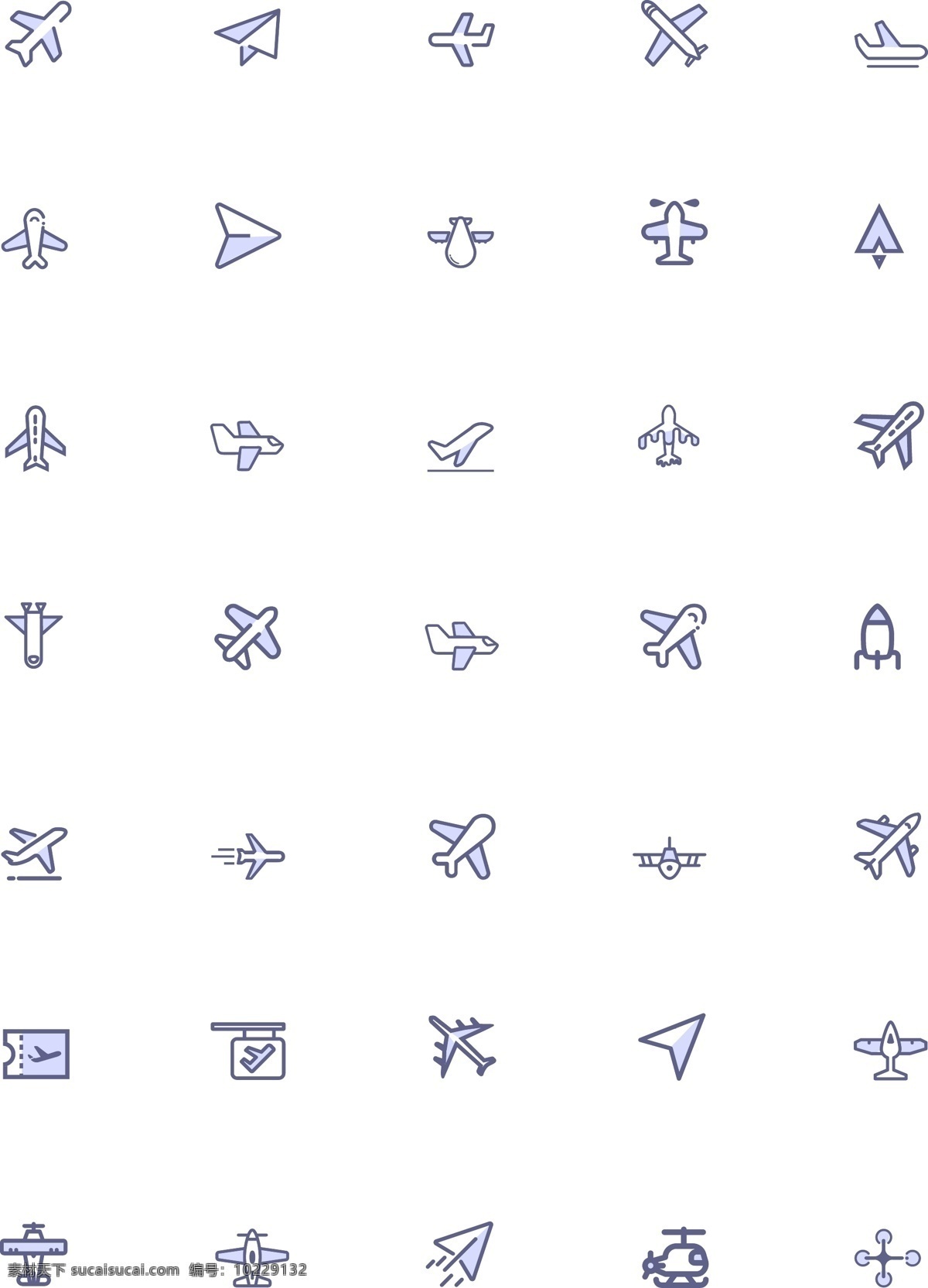 简约 风 飞机 类 线 图标 图标设计 线面图标 icon设计 飞机图标