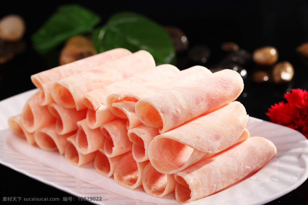 非洲火鸡卷 火锅 火锅菜品 豆捞 火锅配菜 涮锅子 火锅食材 食物原料 餐饮美食 传统美食 菜品 大全