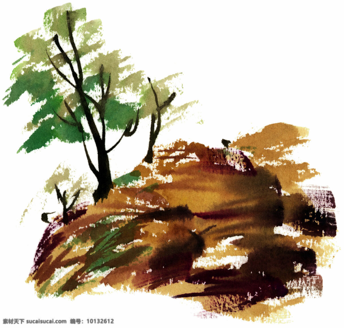 水彩风景 彩绘 世界 彩绘世界 设计素材 水彩画篇 书画美术 白色