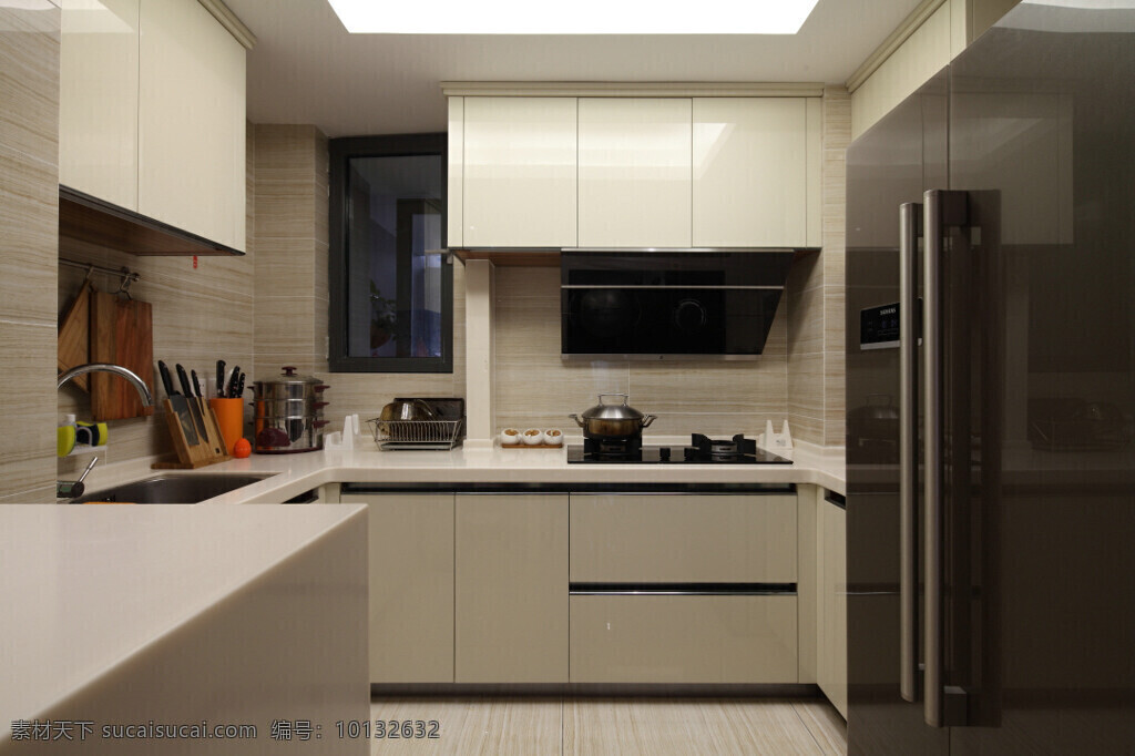 简约 厨房 白色 橱柜 设计图 家居 家居生活 室内设计 装修 室内 家具 装修设计 环境设计