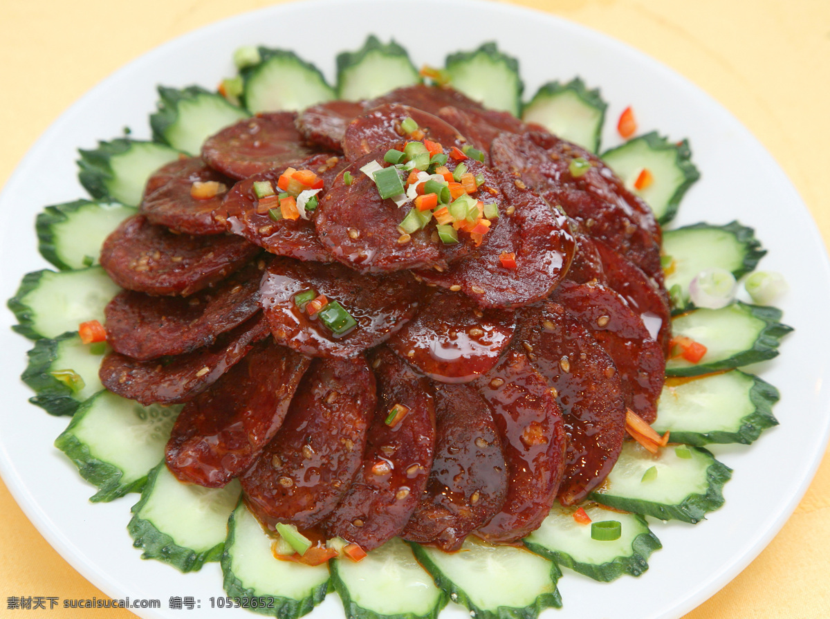 熏肠子 菜品 菜品摄影 餐饮美食 传统美食 家常菜 新疆菜 伊犁风味 新疆风味 伊犁熏马肠 熏肠 香肠 火腿肠 凉菜 美食