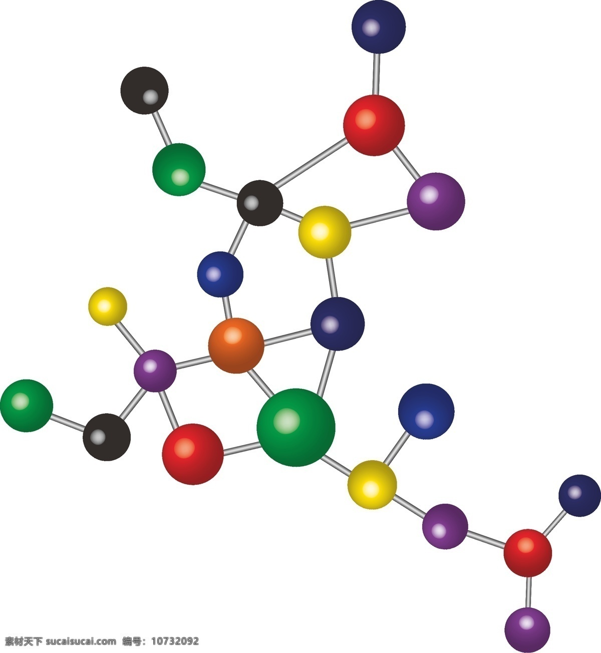 分子结构 分子 结构 化学 矢量素材 其他矢量 矢量