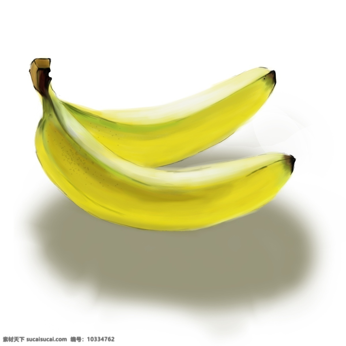手绘 水果 香蕉 黄色 手绘水果香蕉 黄色香蕉 手绘水果 卡通 美食 餐饮 食品