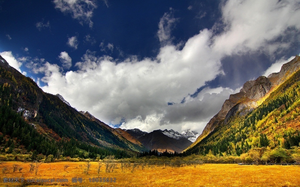 蓝天苍山 蓝天 白云 苍山 黄土地 荒漠风景 自然风景 自然景观