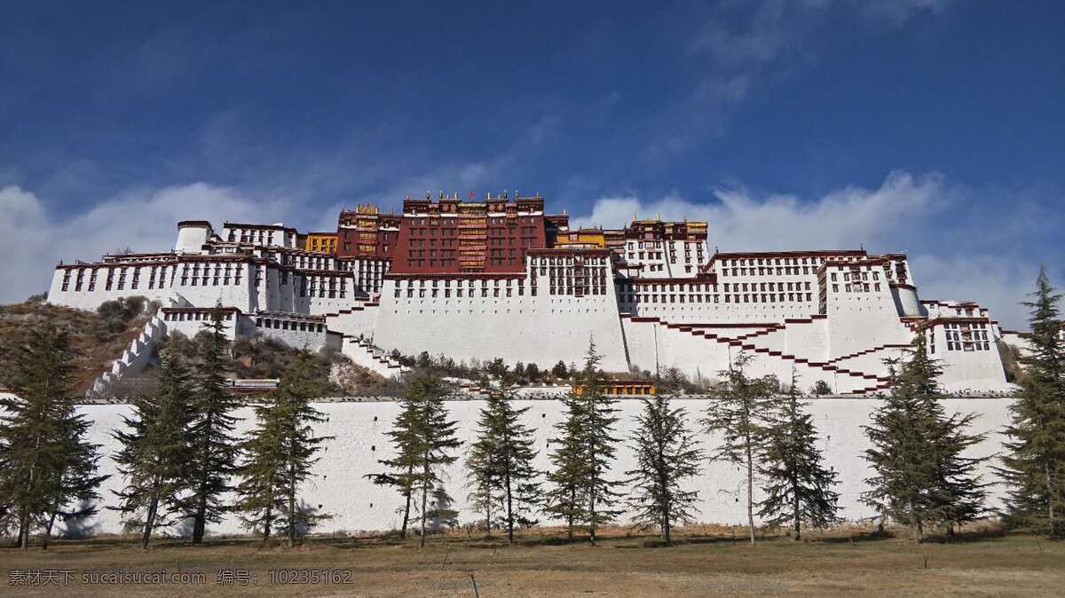 布达拉宫图片 拉萨 布达拉宫 布宫 美景 旅游摄影 国内旅游
