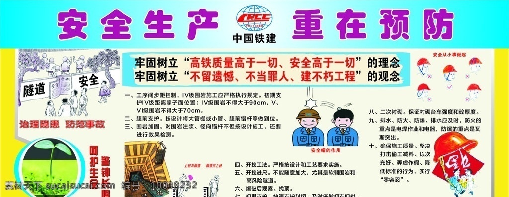 隧道施工漫画 隧道施工 施工安全 施工宣传 安全宣传 安全生产 重在预防 隧道漫画 施工漫画 安全帽 佩戴 方法 中铁二十五局 中国铁建 漫画 中铁 logo 施工 矢量设计图 公共标识标志 标识标志图标 矢量