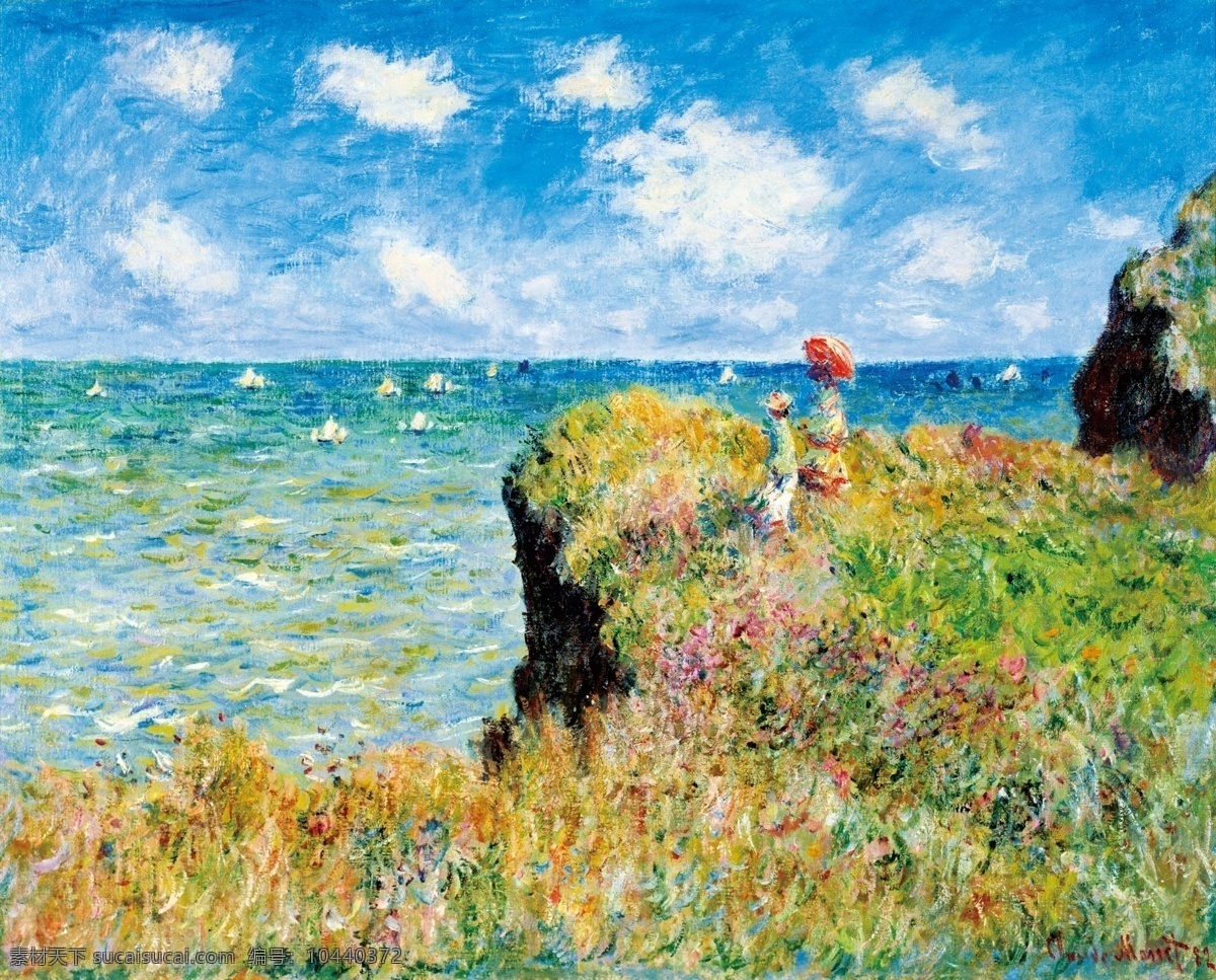 装饰油画 装饰画 油画 山水 好看 鲜艳 自然景观 自然风光