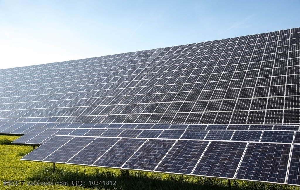 太阳能发电板 光伏板 光伏电站 发电站 太阳能电站 发电设施 电力设施 现代科技 工业生产