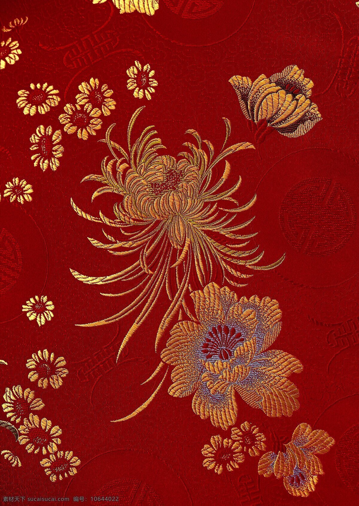 传统服装 旗袍 花纹 花 文化艺术 传统文化 民族特色 锦绣 纺织品 织品 织物 传统 古典 刺绣 绣品 古代 中国图片类 摄影图库
