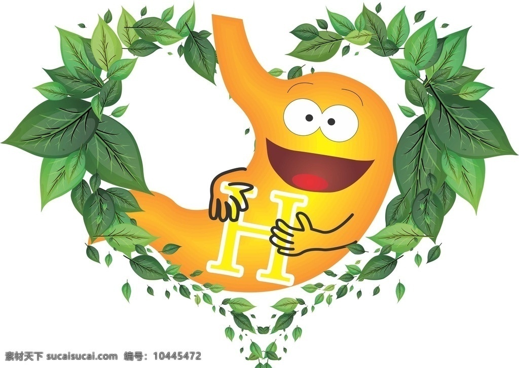 护胃品管圈 护胃 健康 绿色 优质护理 品管圈 服务 图标 标志图标 网页小图标