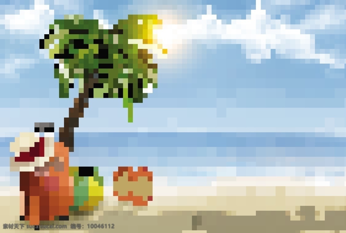 白云 背景 底纹 风光 风景 海滩 海滩风景 海洋 蓝天 滩 矢量 模板下载 旅游 沙滩 椰子树 阳光 自然风景 主题 自然景观 psd源文件