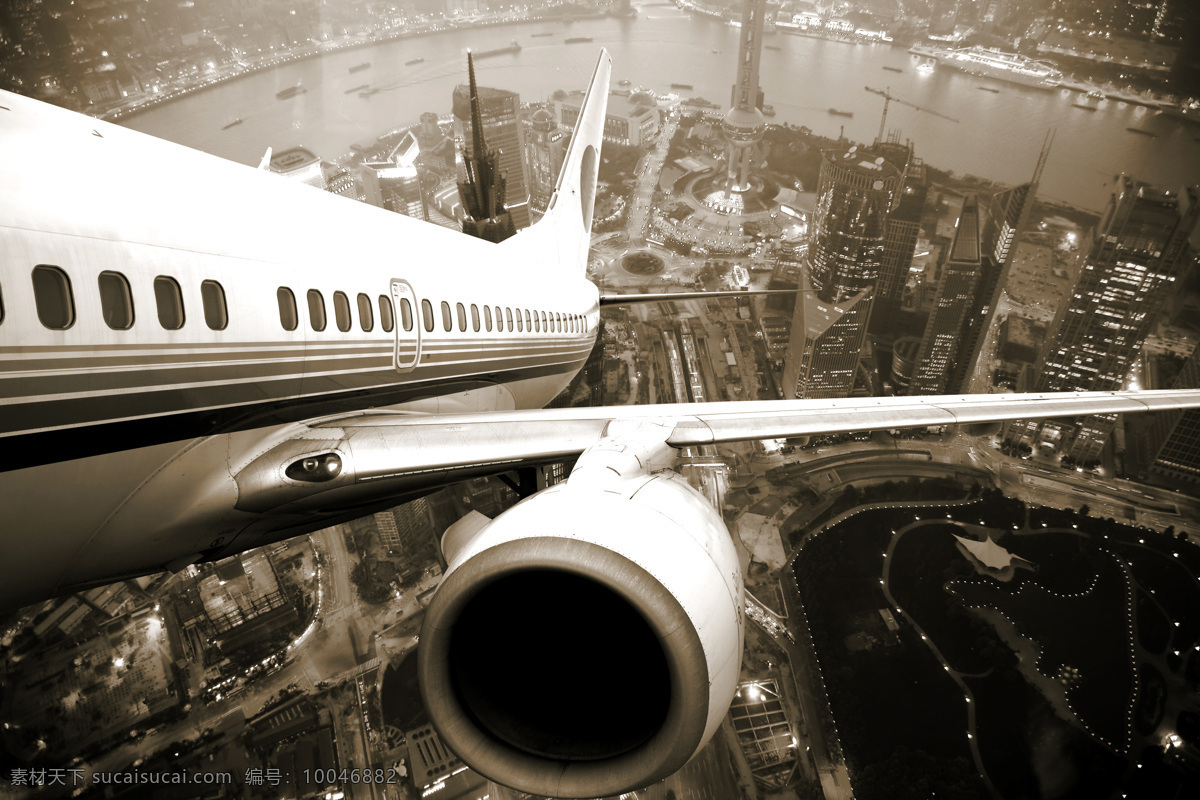 飞机 城市 鸟瞰图 河流 城市鸟瞰图 升空 航空 运输 飞行 空运 高清图片 飞机图片 现代科技