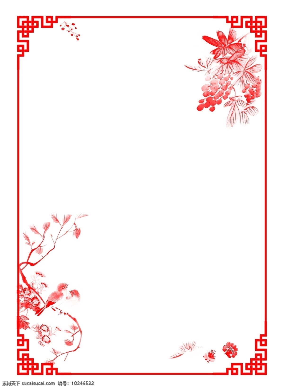 中式古典边框 中式 古典背景 中式边框 古典边框 梅花背景 水墨梅花 底纹背景 底纹边框 边框相框