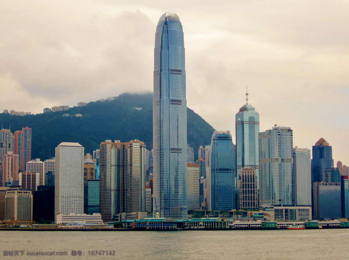 香港港口建筑 天际线 亚洲 港口 建筑 摩天大楼 cc0 公共领域 大图 自然景观 建筑景观