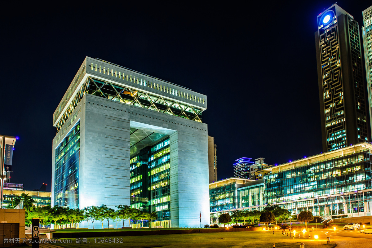 迪拜 城市建筑 阿拉伯 联合酋长国 城市夜景 国外城市风光 金融中心 高楼 商业大厦 建筑摄影 建筑园林