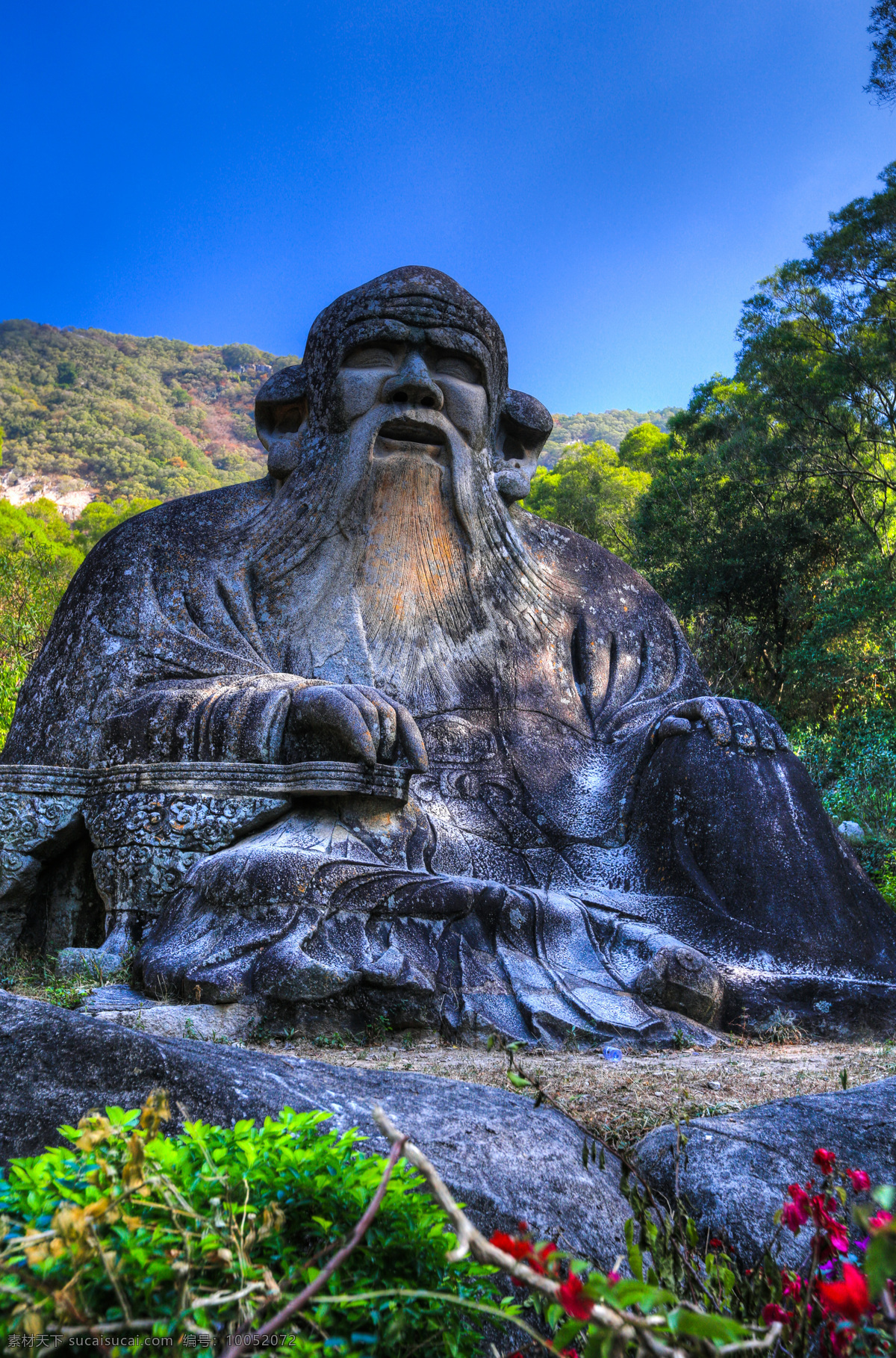 泉州清源山 泉州旅游 风景名胜区 自然风景 老君造像 老子塑像 清源洞 南台岩 自然景观 树木 自助游 国内旅游 旅游摄影 清源山