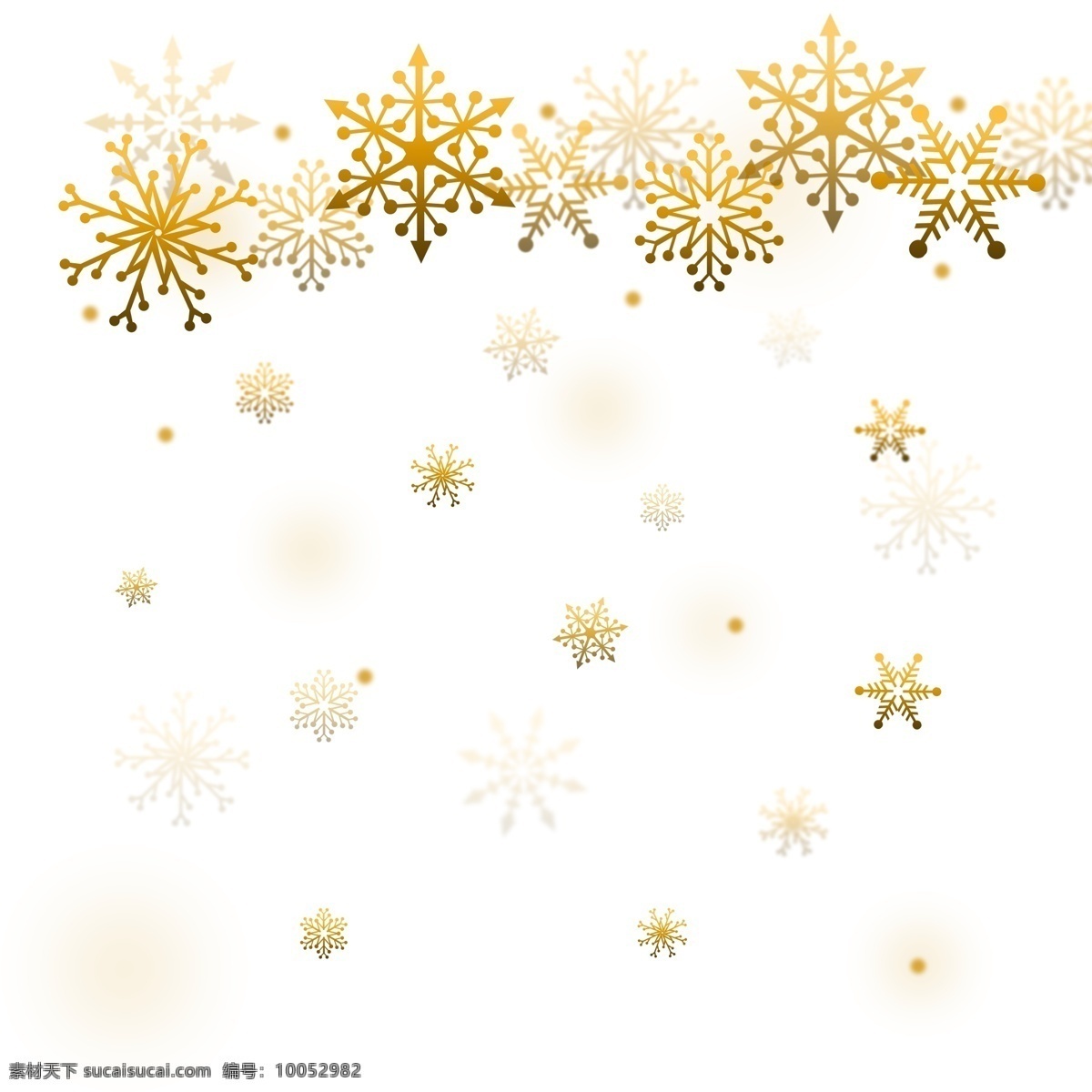 唯美 金色 飘浮 雪花 圣诞节 春节 冬季 装饰 图案 过年 飘落的雪花 年味 装饰图案 金色雪花 雪 飘浮素材 雪花飘浮