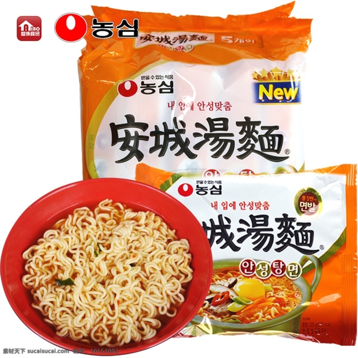 韩国 农 心安 城 汤面 包 方便面 农心 安城汤面 5连包 速食面 面条 食品 生活百科 餐饮美食