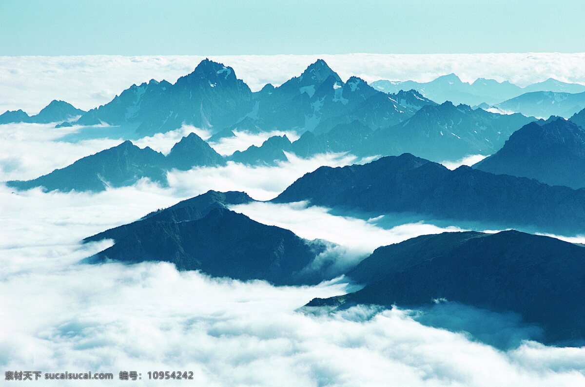 飘渺 山峰 云 山峰景色 云海 山峰云海 云海山峦 风景 生活 旅游餐饮