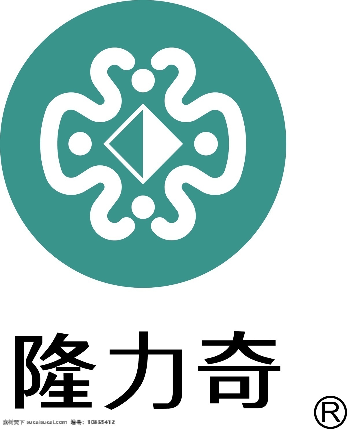 隆 力 奇 带 标准 字 隆力奇 标准字 标志 企业 logo 标识标志图标 矢量