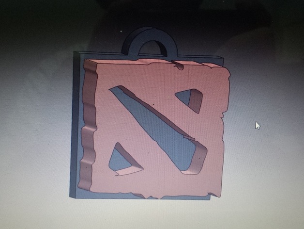 守卫 遗迹 钥匙扣 3d打印模型 艺术时尚模型 守卫遗迹 dota2