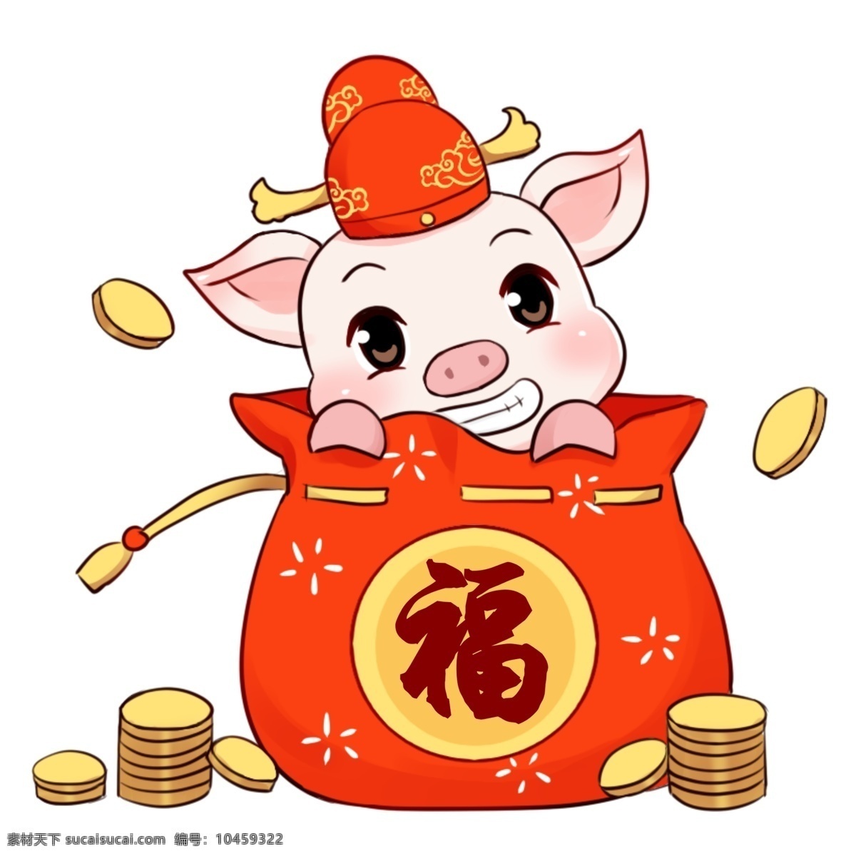 福 袋 小 猪 免 扣 福袋 小猪 金币堆