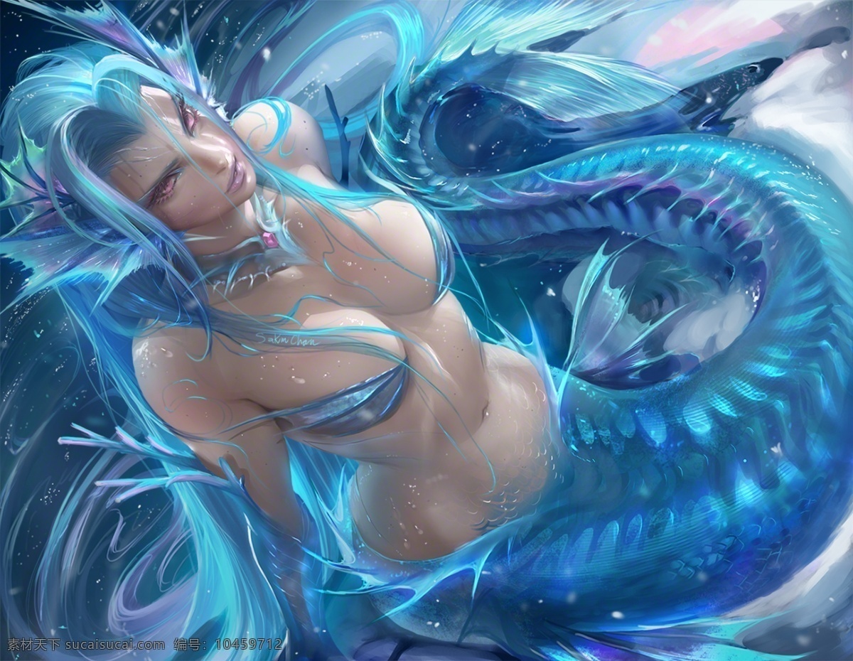 sakimichan 插画 学习 绘画 动漫动画 动漫人物